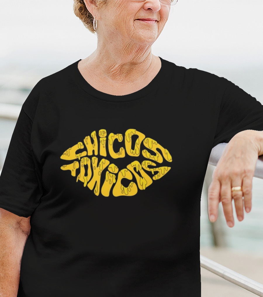 Chicos Toxicos Got Honey Mustard Melting Style Yellow Dripping Text T-Shirt