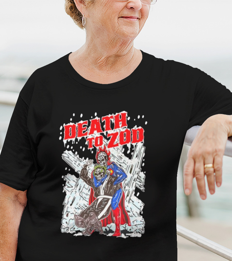 Keon Coleman Death To Zod Superman Parody Heroic T-Shirt