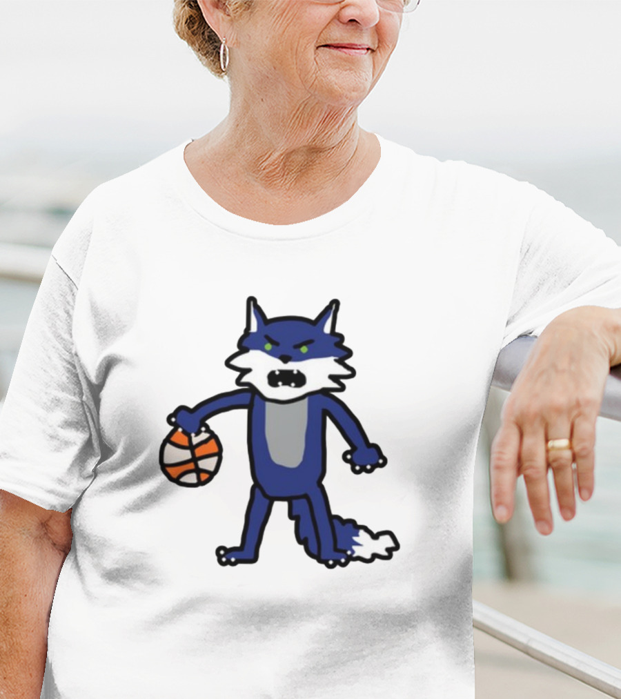 Lynx Paint Night Basketball Wolf T-Shirt