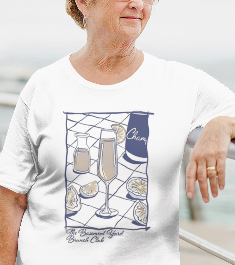 The Basement Yard Brunch Club Charm Mimosa T-Shirt