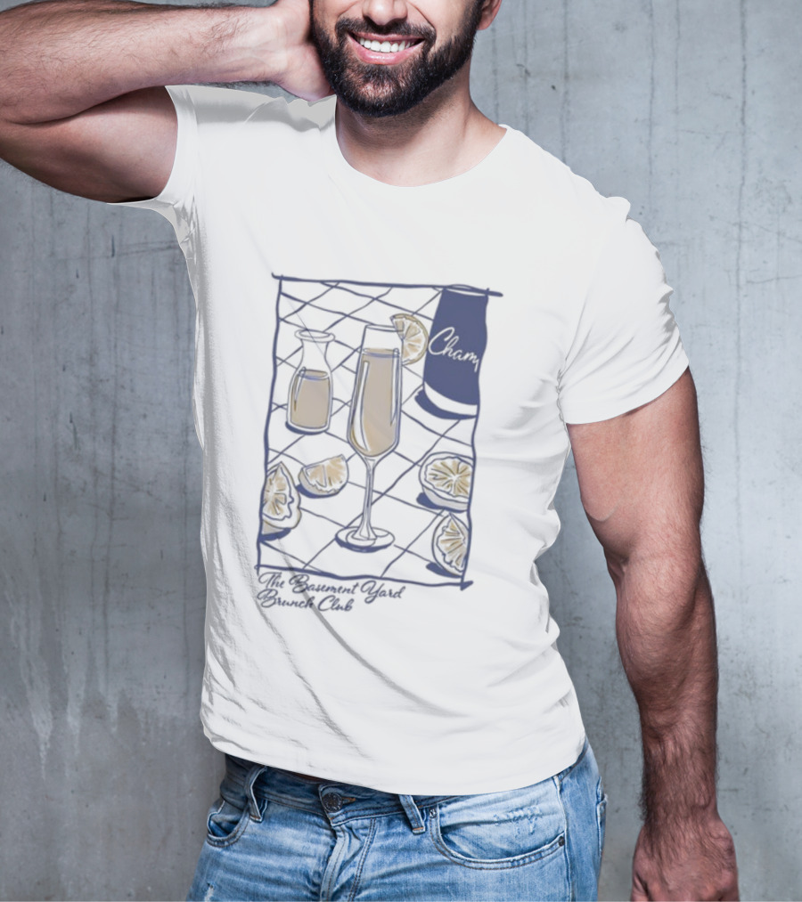 The Basement Yard Brunch Club Charm Mimosa T-Shirt