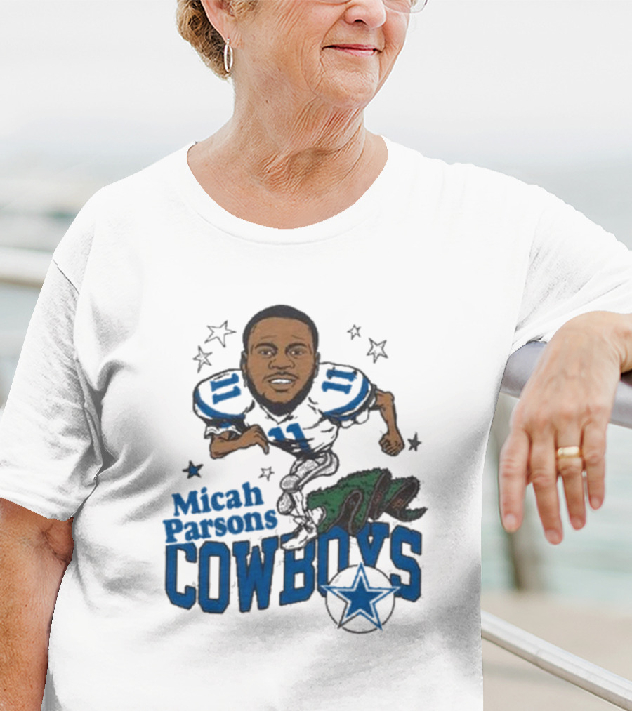 Micah Parsons 11 Dallas Cowboys Star T-Shirt