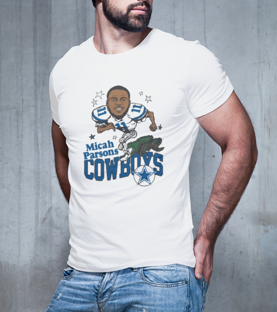 Micah Parsons 11 Dallas Cowboys Star T-Shirt