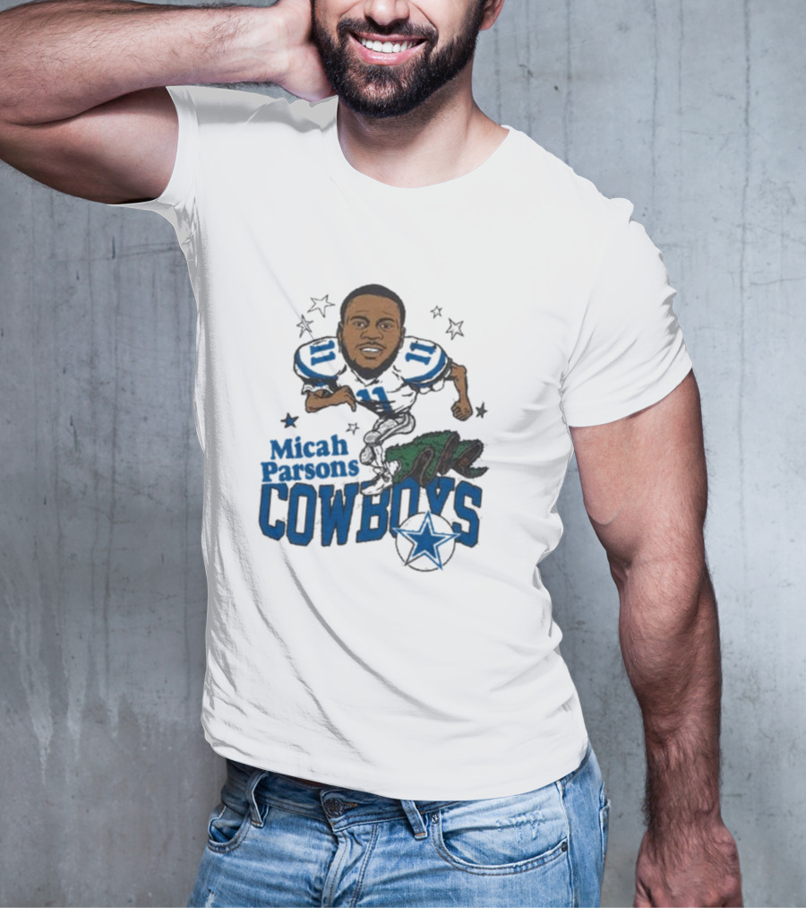 Micah Parsons 11 Dallas Cowboys Star T-Shirt