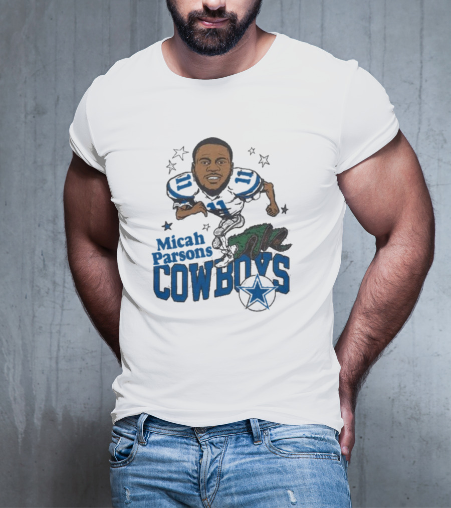 Micah Parsons 11 Dallas Cowboys Star T-Shirt