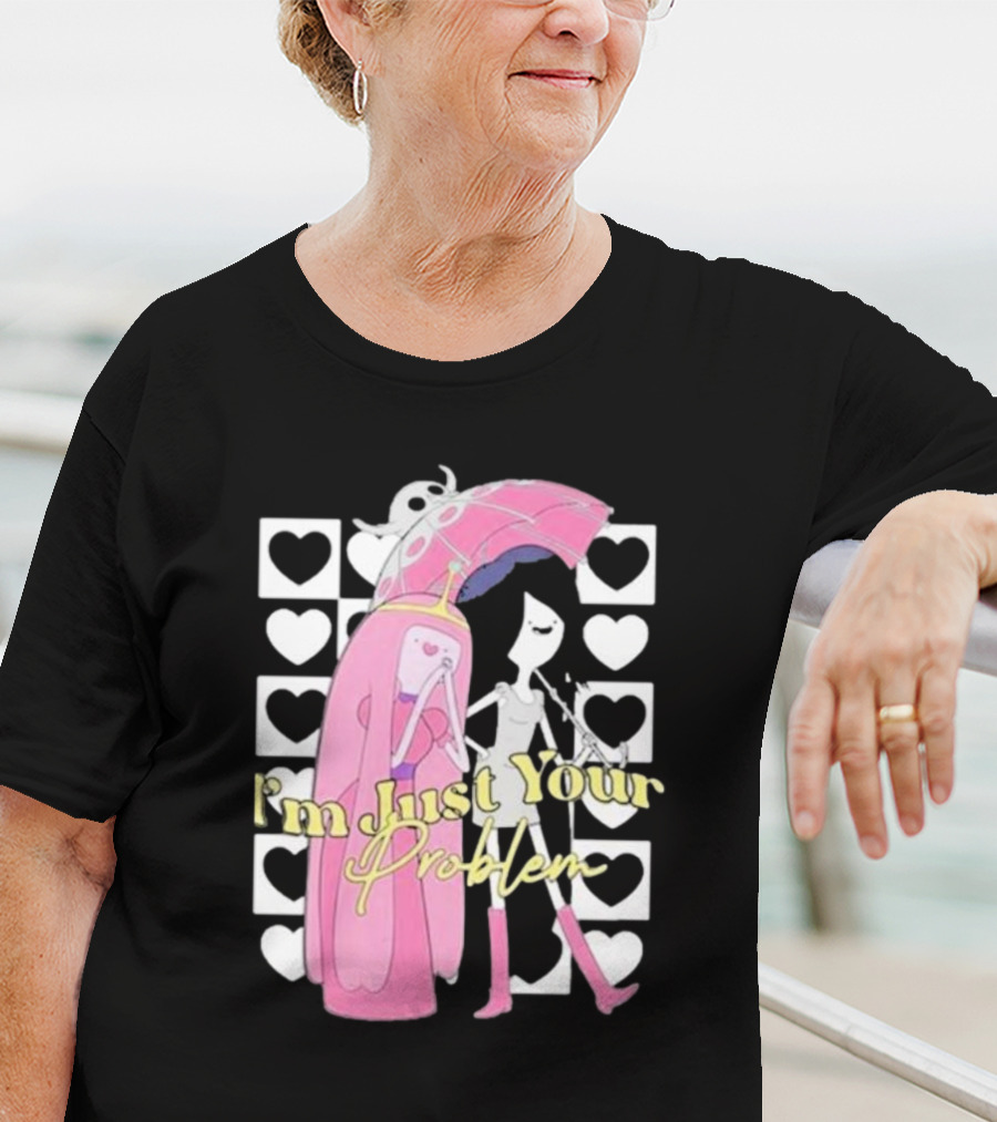 I'm Just Your Problem Adventure Time Heart Umbrella T-Shirt