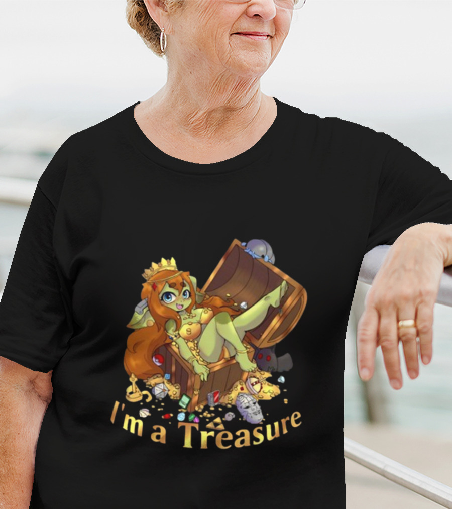 Gob Mode I'm A Treasure Chibi Goblin In Treasure Chest T-Shirt