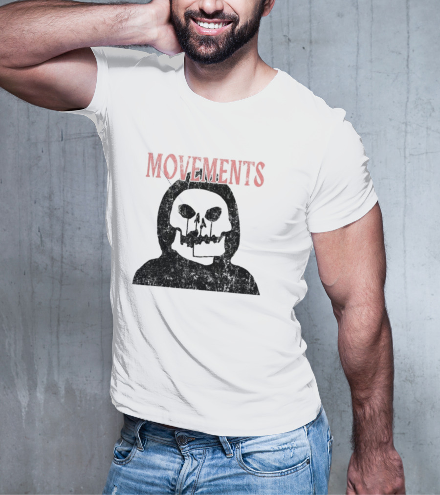 Movements Afraid To Die Black Hoodie Skull T-Shirt