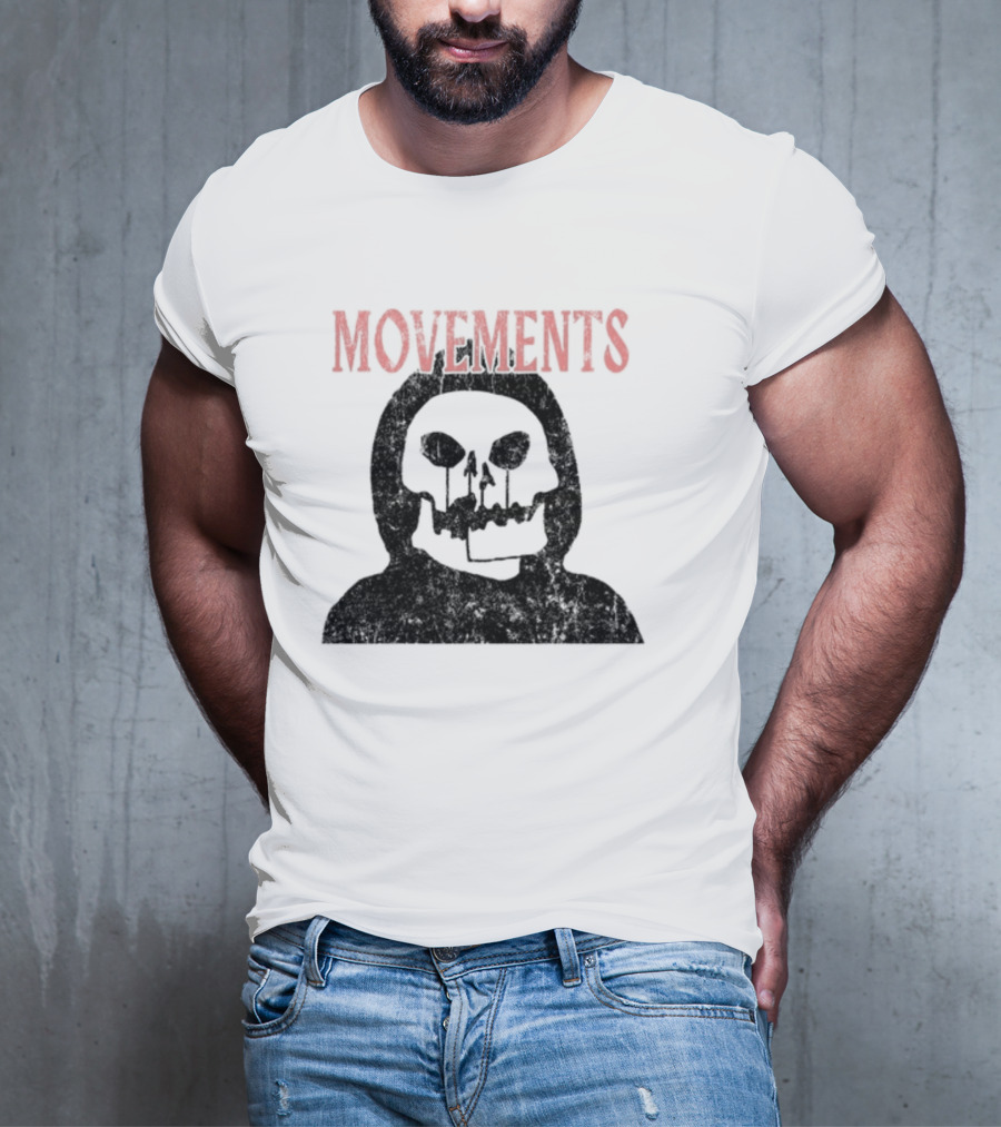 Movements Afraid To Die Black Hoodie Skull T-Shirt