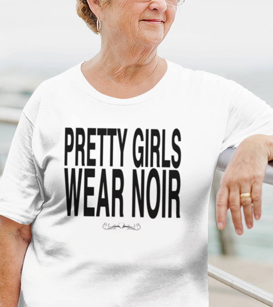 Pretty Girls Wear Noir Enigmatic T-Shirt