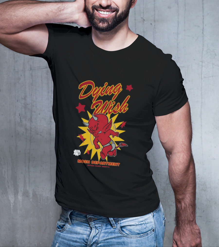 Dying Wish Devil Mosh Department Established Forever T-Shirt