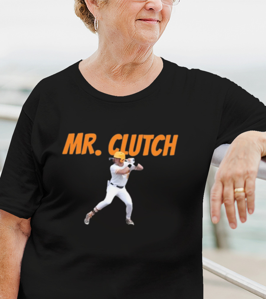 Mr. Clutch Dylan Dreiling Baseball Action T-Shirt