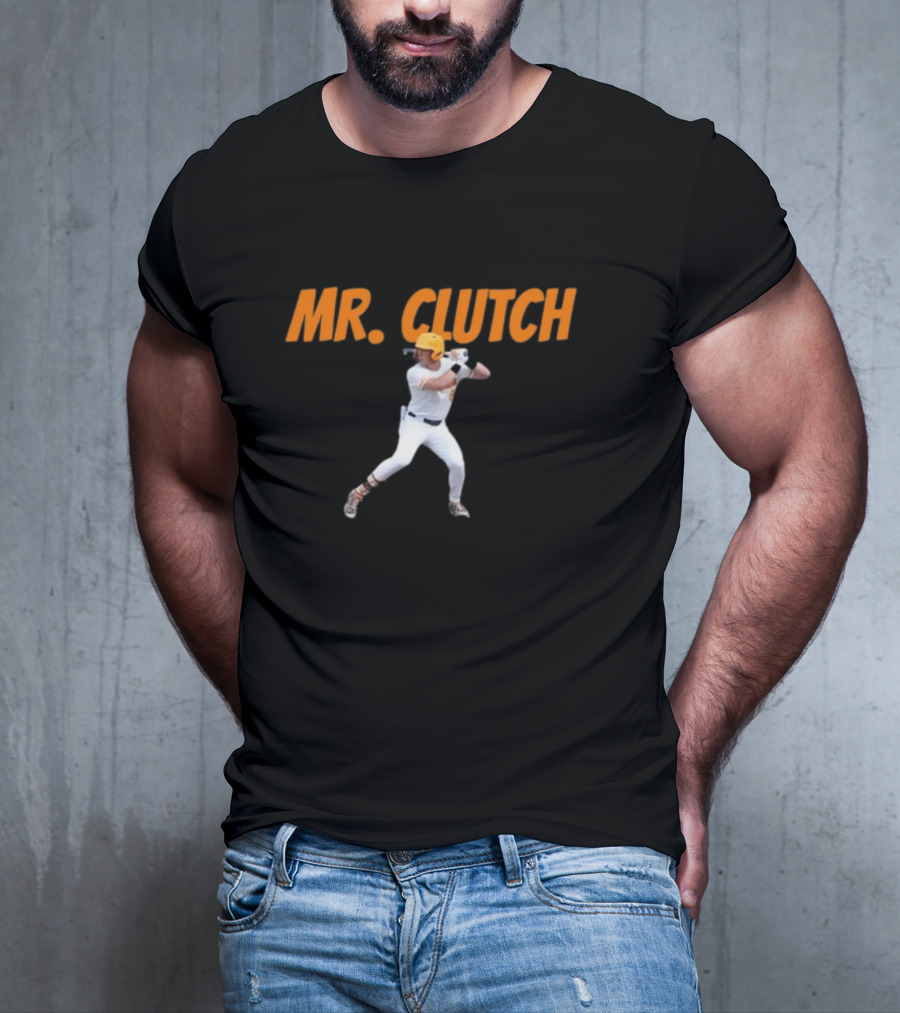 Mr. Clutch Dylan Dreiling Baseball Action T-Shirt