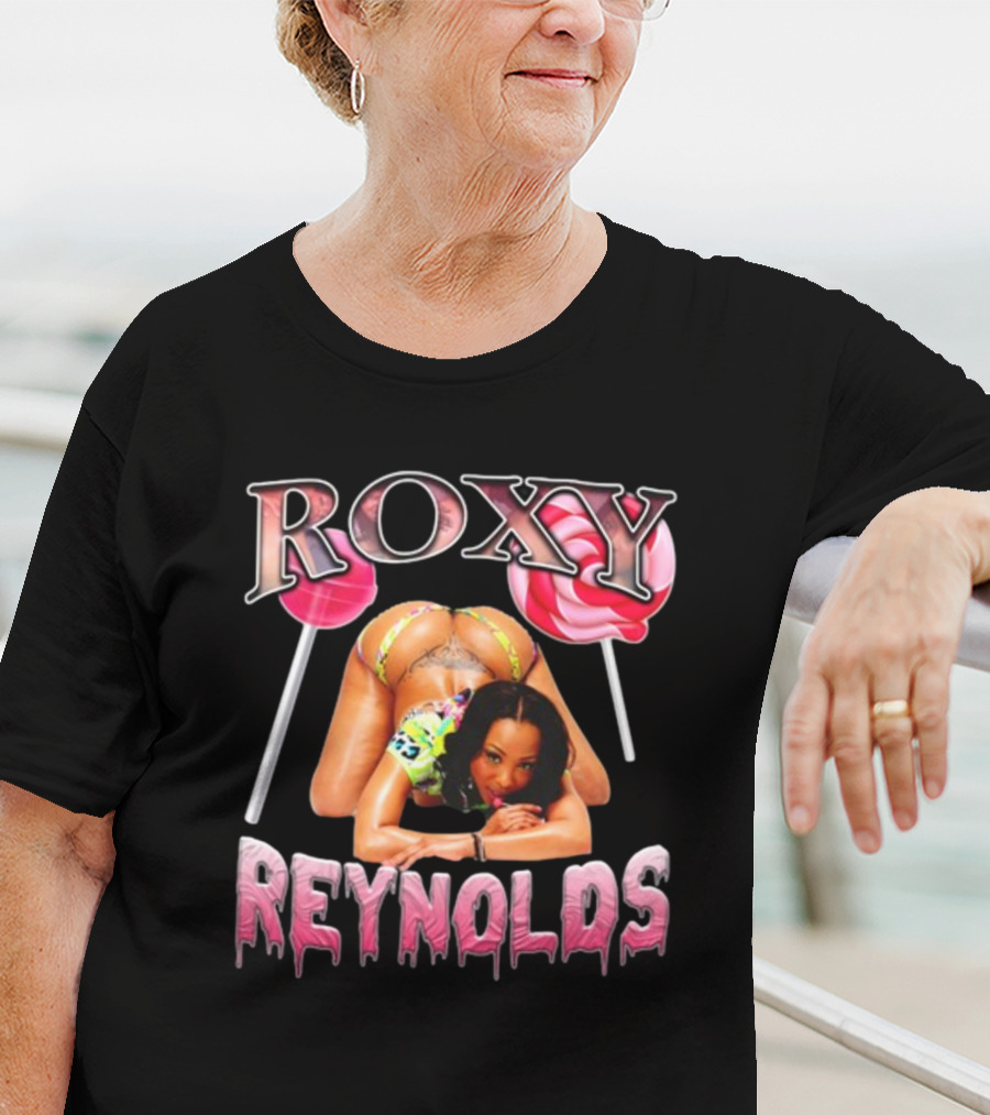 Roxy Reynolds Bootleg Lollipop Image T-Shirt