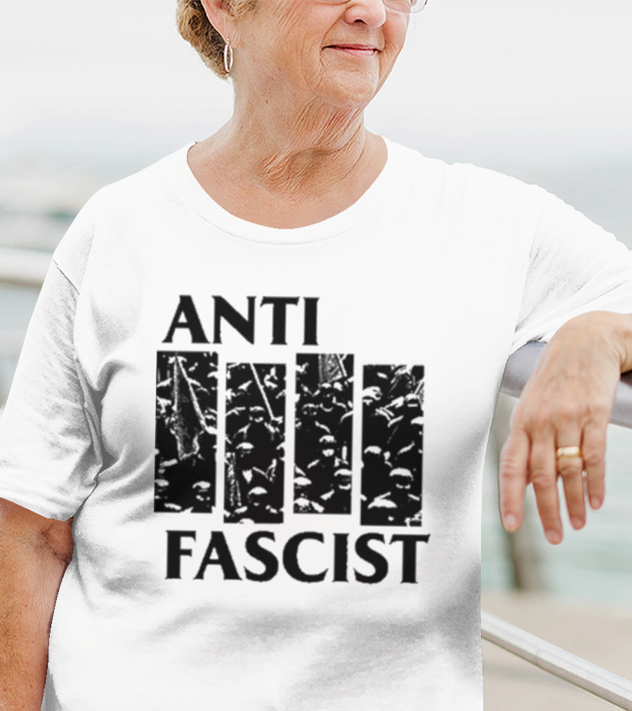 Jim Jarmusch Anti Fascist Punk Band Logo Influence T-Shirt