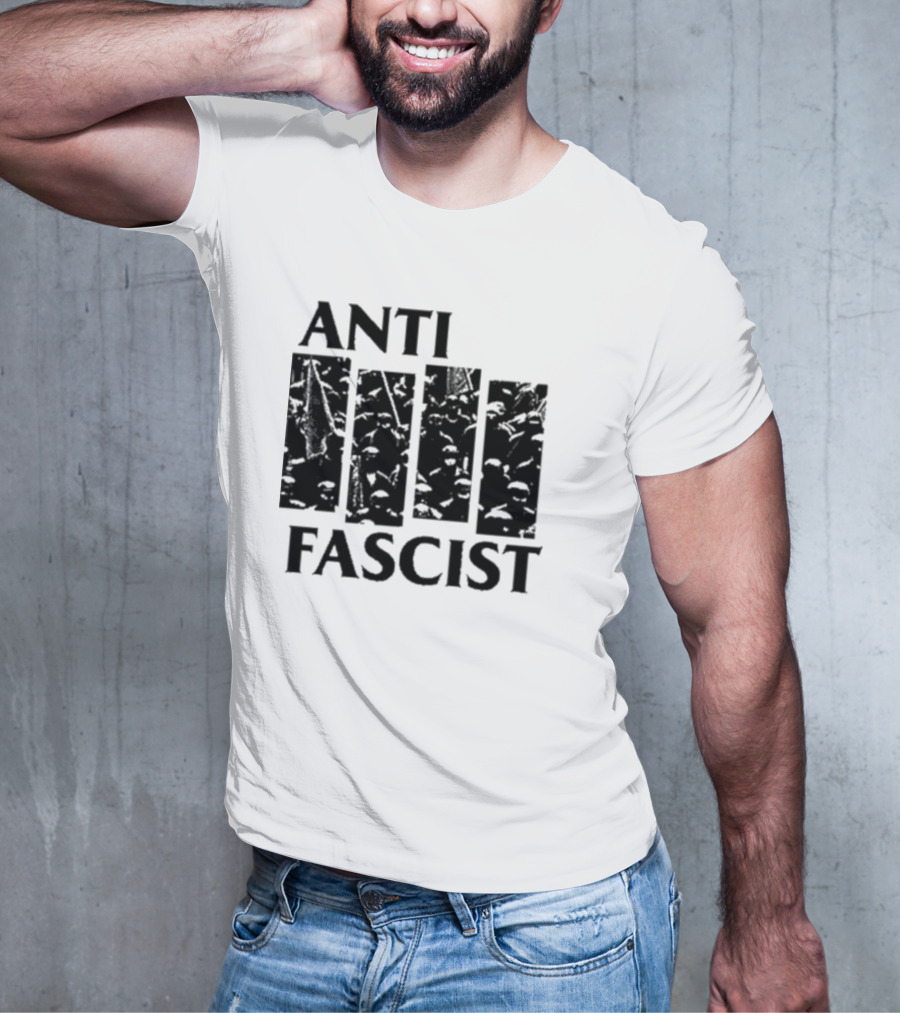 Jim Jarmusch Anti Fascist Punk Band Logo Influence T-Shirt