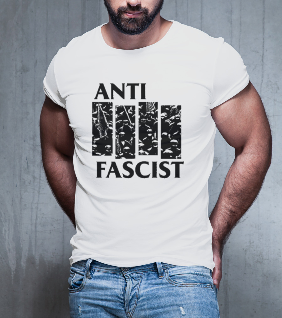 Jim Jarmusch Anti Fascist Punk Band Logo Influence T-Shirt
