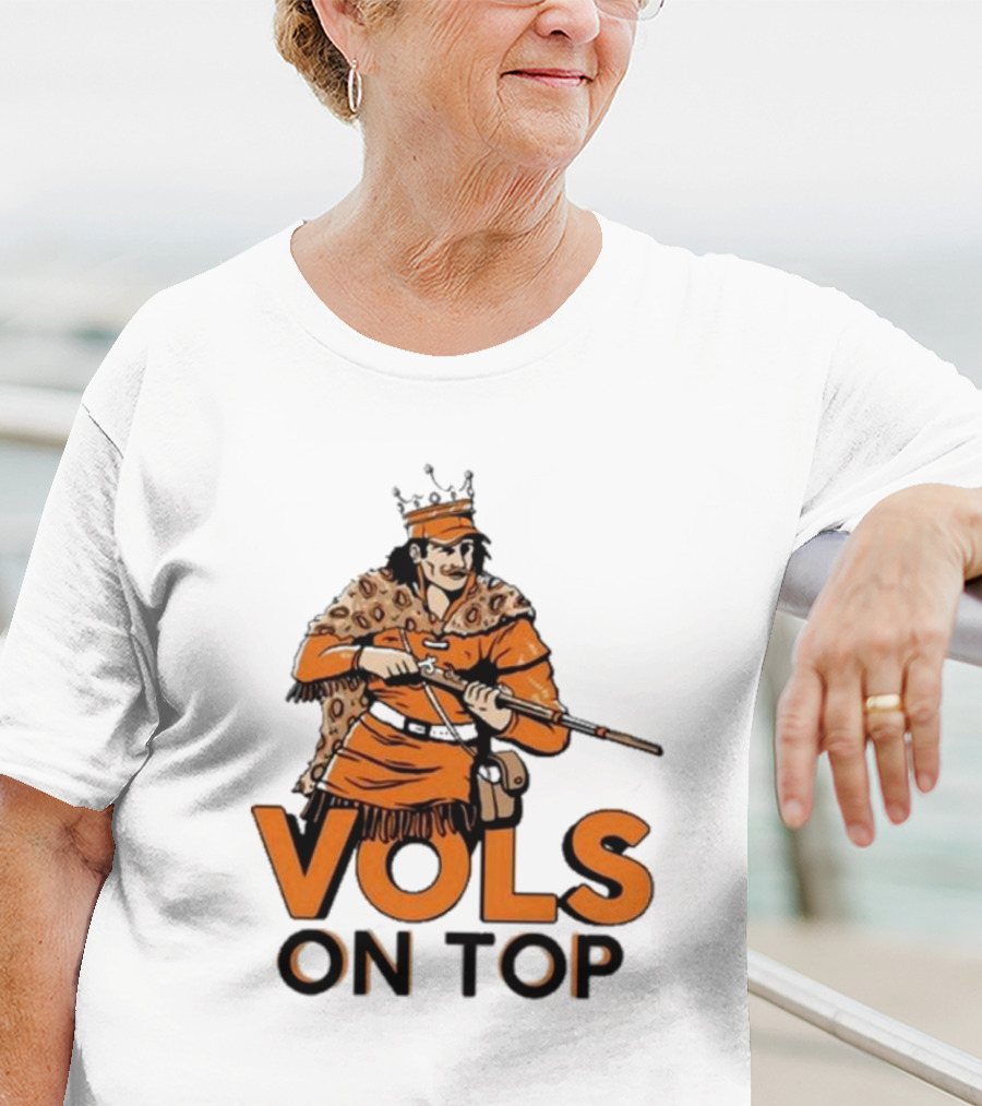 Old Row Vols On Top World Champs Vols On Top T-Shirt