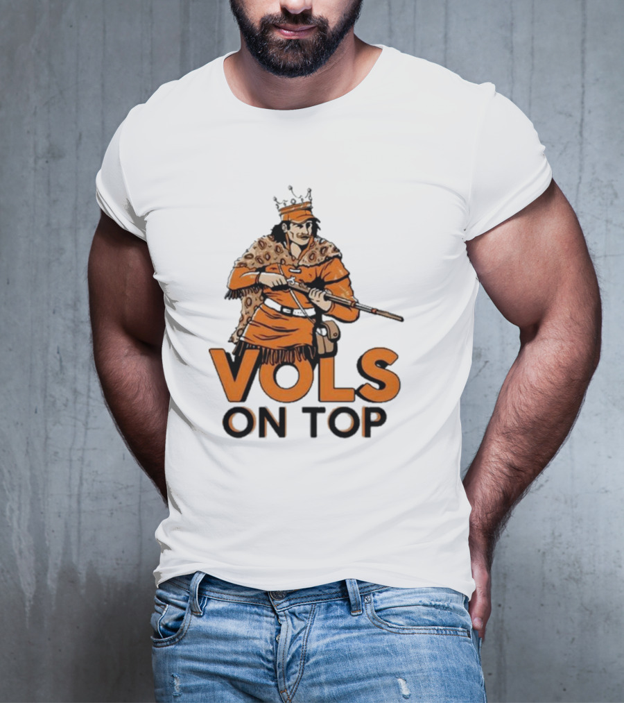 Old Row Vols On Top World Champs Vols On Top T-Shirt