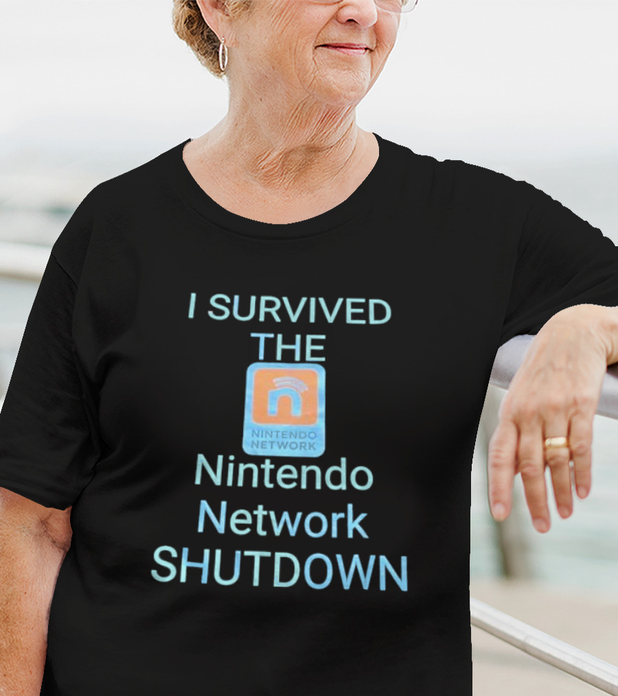 I Survived The Nintendo Network Shutdown Nintendo Network T-Shirt