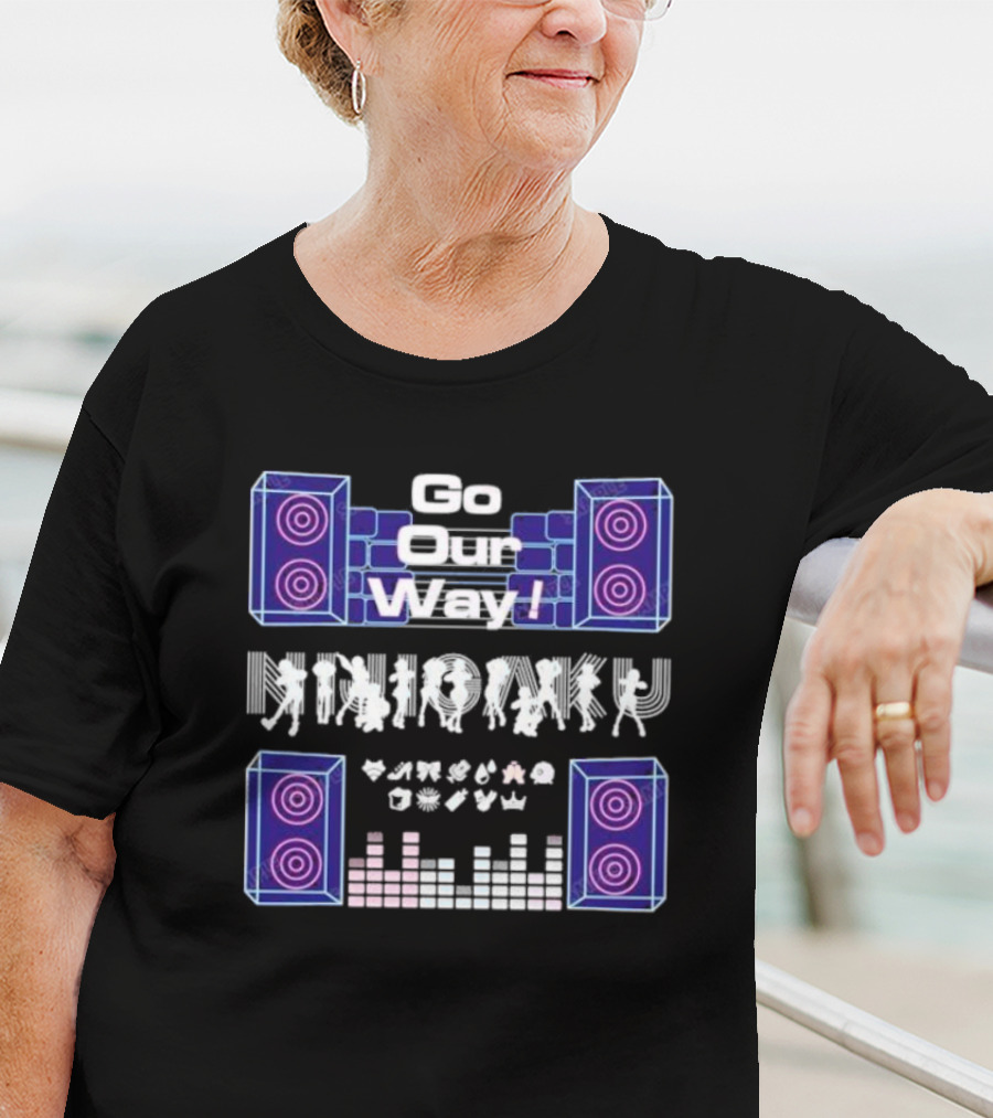 Love Live Nijigasaki Academy School Idol Club Go Our Way Speaker Silhouettes And Symbols T-Shirt