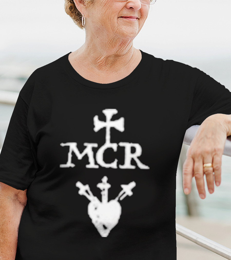 MCR From The Earth To The Morgve Heart Cross Symbol In Aeternum T-Shirt