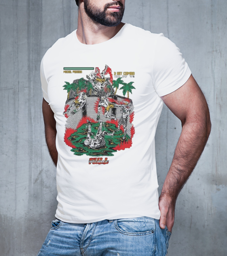 Michel Pereira Full Violence 8 Hit Combo Total Opp KO High T-Shirt