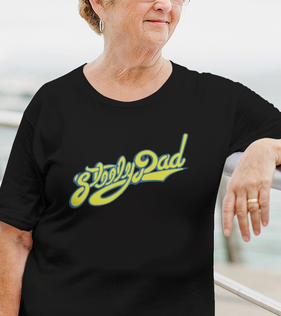 Middle Class Fancy Steely Dad Retro Font T-Shirt