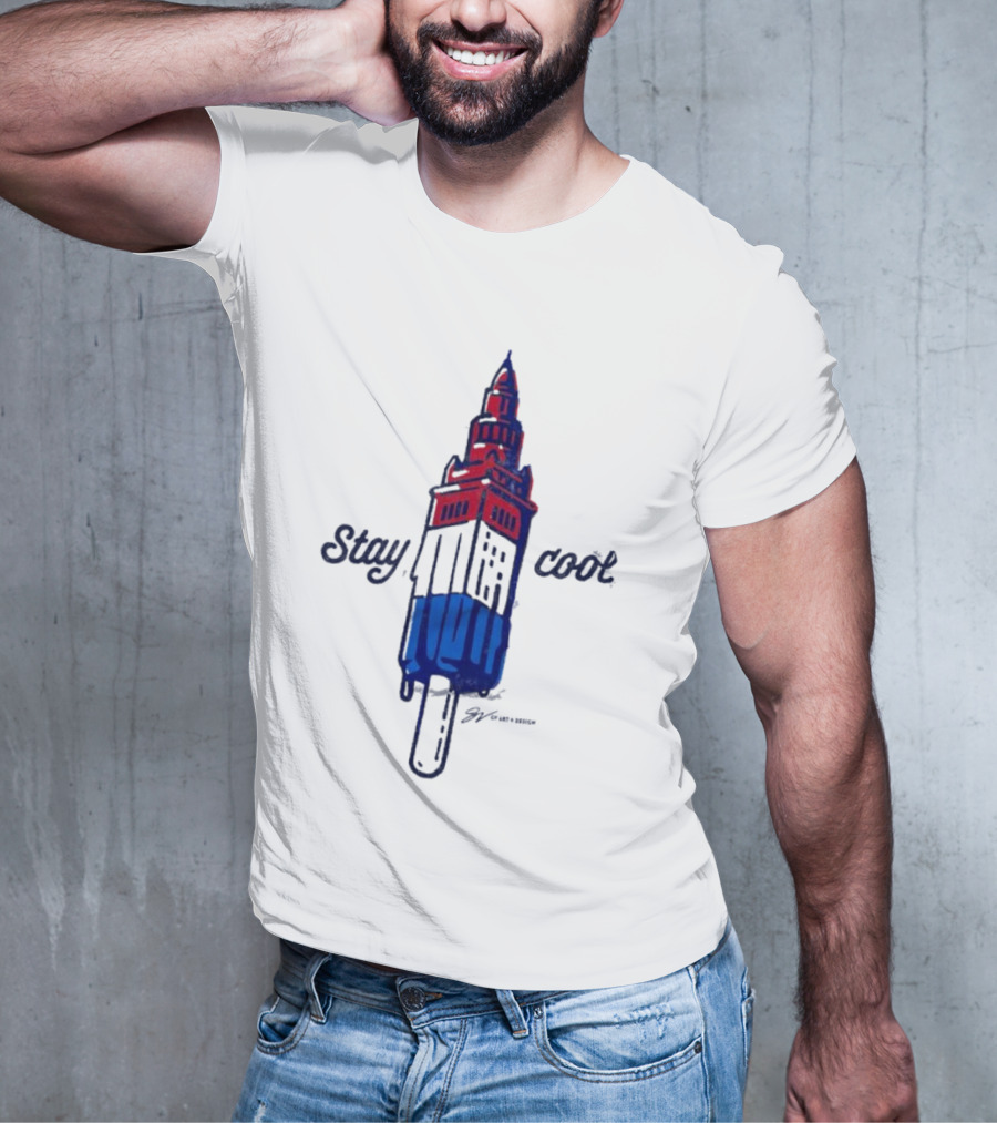 Stay Cool Cleveland Tower Popsicle T-Shirt