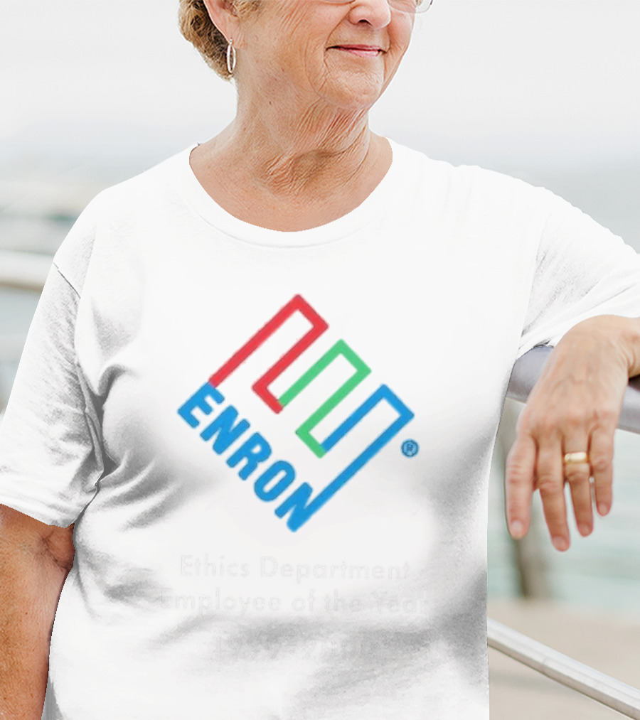 Enron Ethics Department Employee Of The Year 1999-2000 T-Shirt