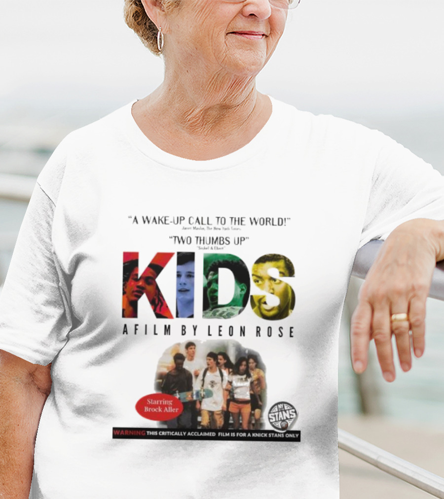 A Wake-up Call To The World Two Thumbs Up Kids A Film By Leon Rose Starring Brock Aller T-Shirt