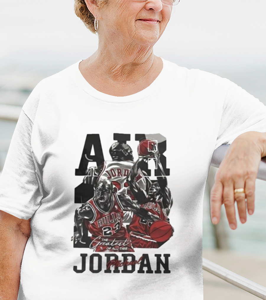 Air Jordan Bulls 23 The Greatest Of All Time Michael Jordan T-Shirt