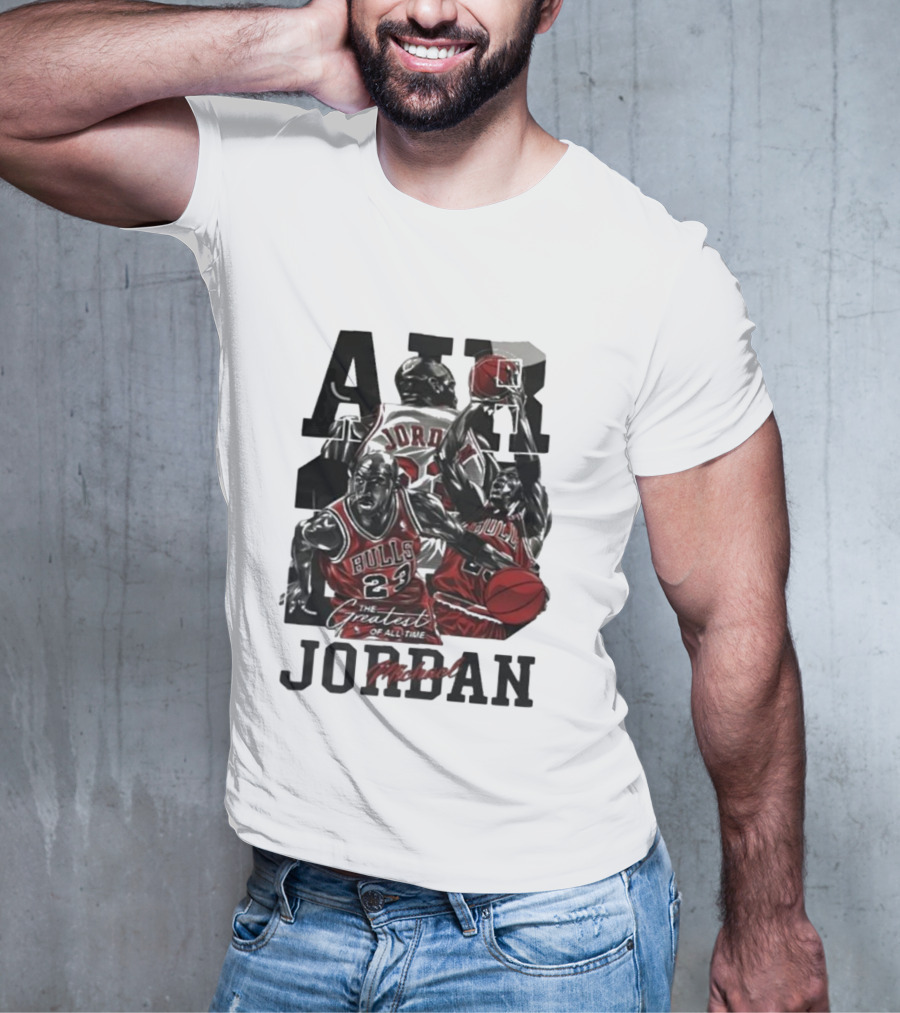 Air Jordan Bulls 23 The Greatest Of All Time Michael Jordan T-Shirt