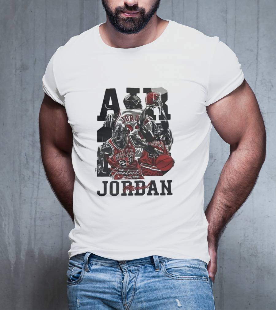 Air Jordan Bulls 23 The Greatest Of All Time Michael Jordan T-Shirt