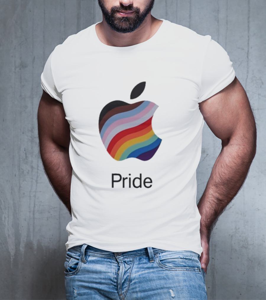 Apple Pride Rainbow T-Shirt