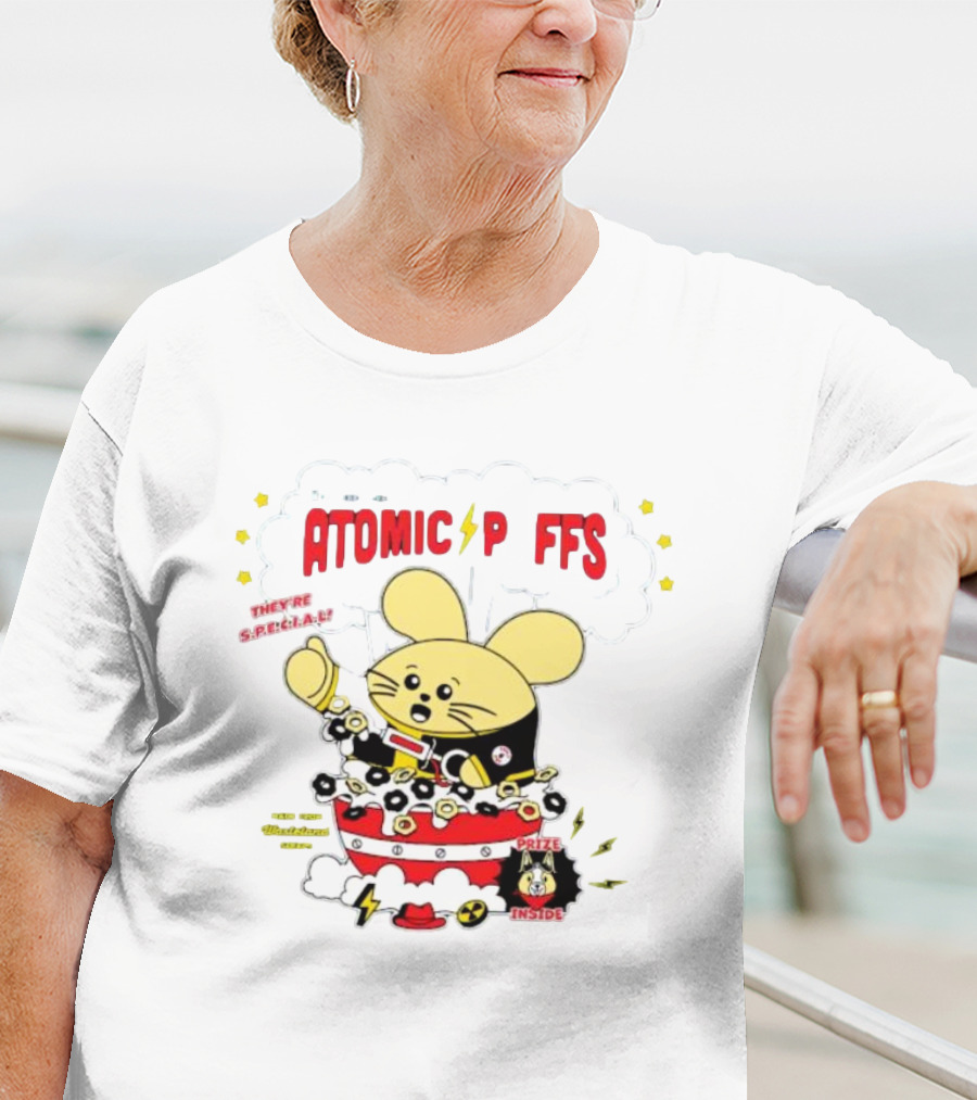Fatrabbitfarm Atomic Puffs They’re Special Made From Wasteland Scraps Prize Inside⚡ T-Shirt
