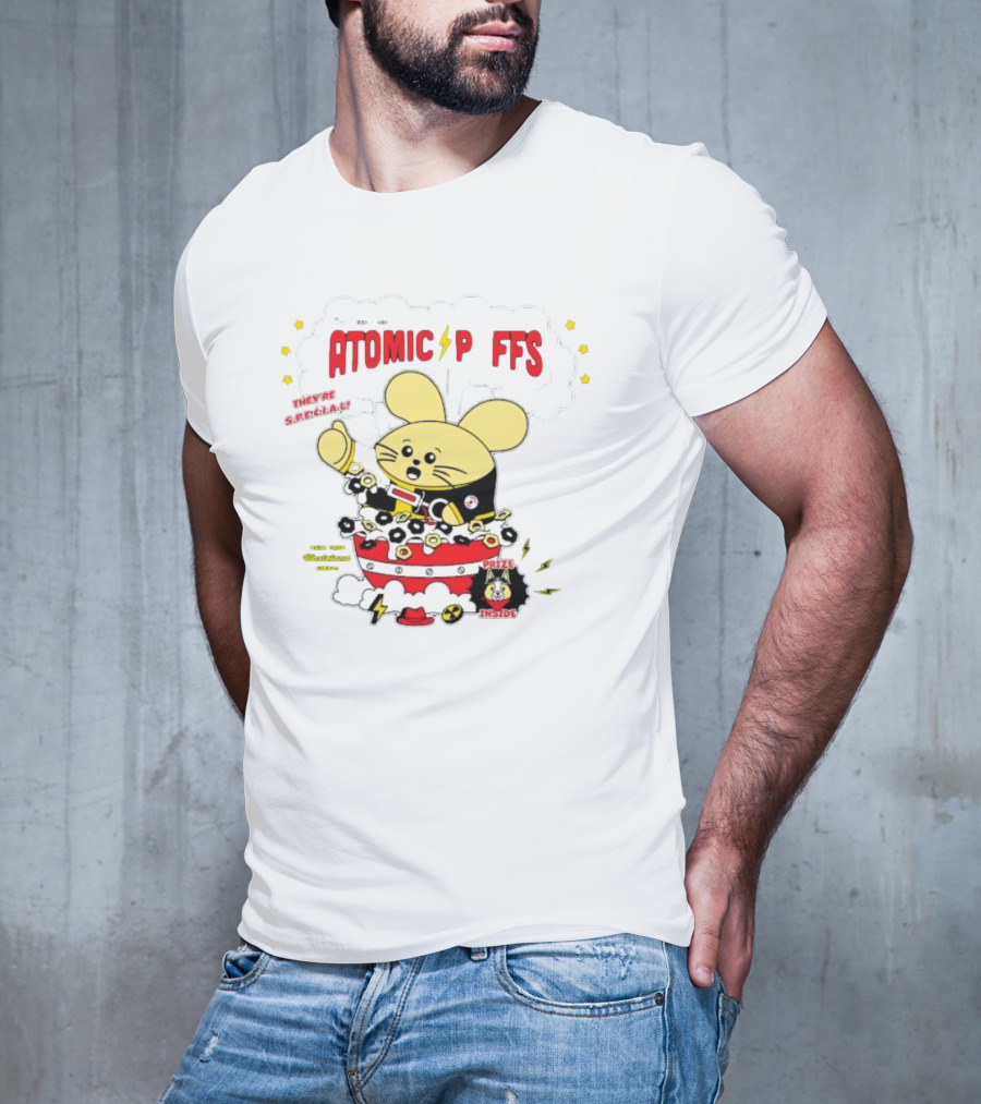 Fatrabbitfarm Atomic Puffs They’re Special Made From Wasteland Scraps Prize Inside⚡ T-Shirt