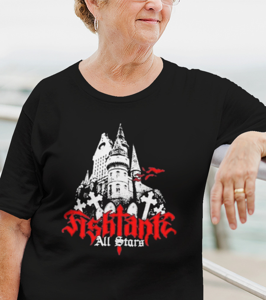 Fishtank All Stars Vampire Castle With Crosses T-Shirt