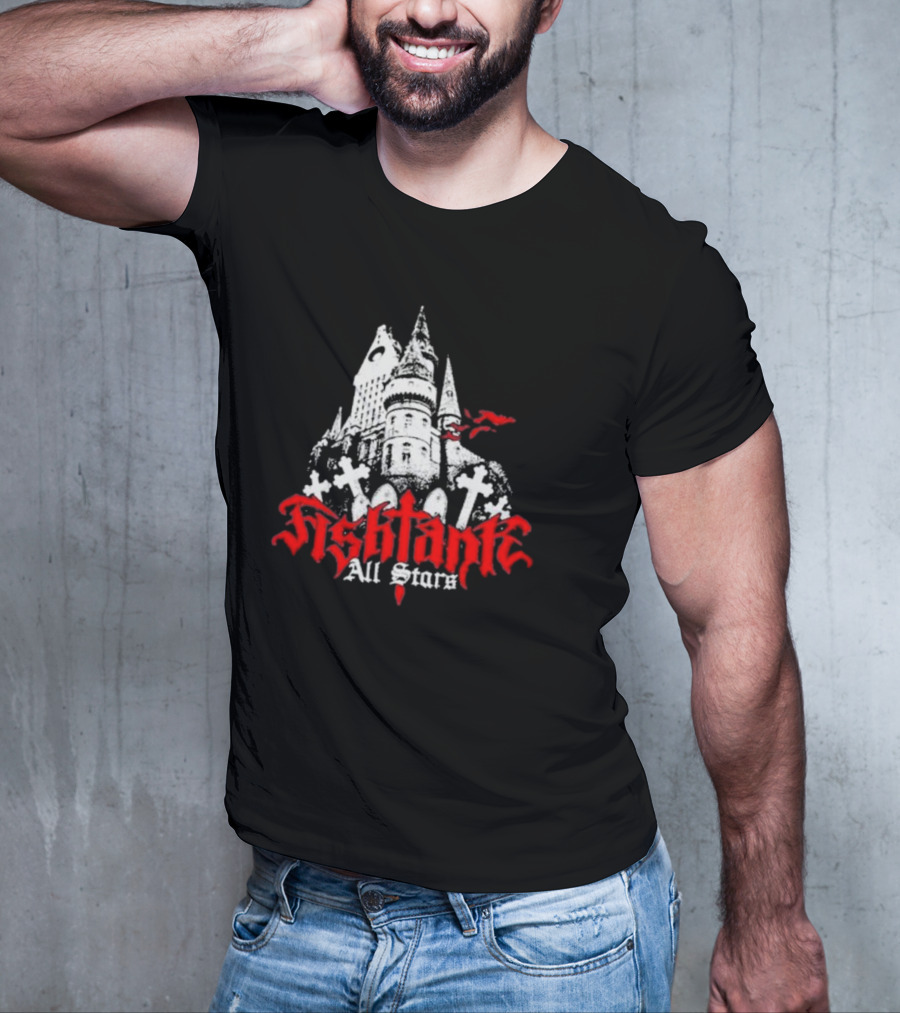 Fishtank All Stars Vampire Castle With Crosses T-Shirt