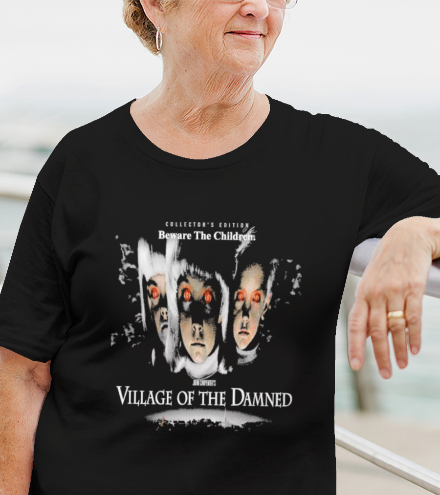 Collector's Edition John Carpenter's Village Of The Damned Beware The Children T-Shirt
