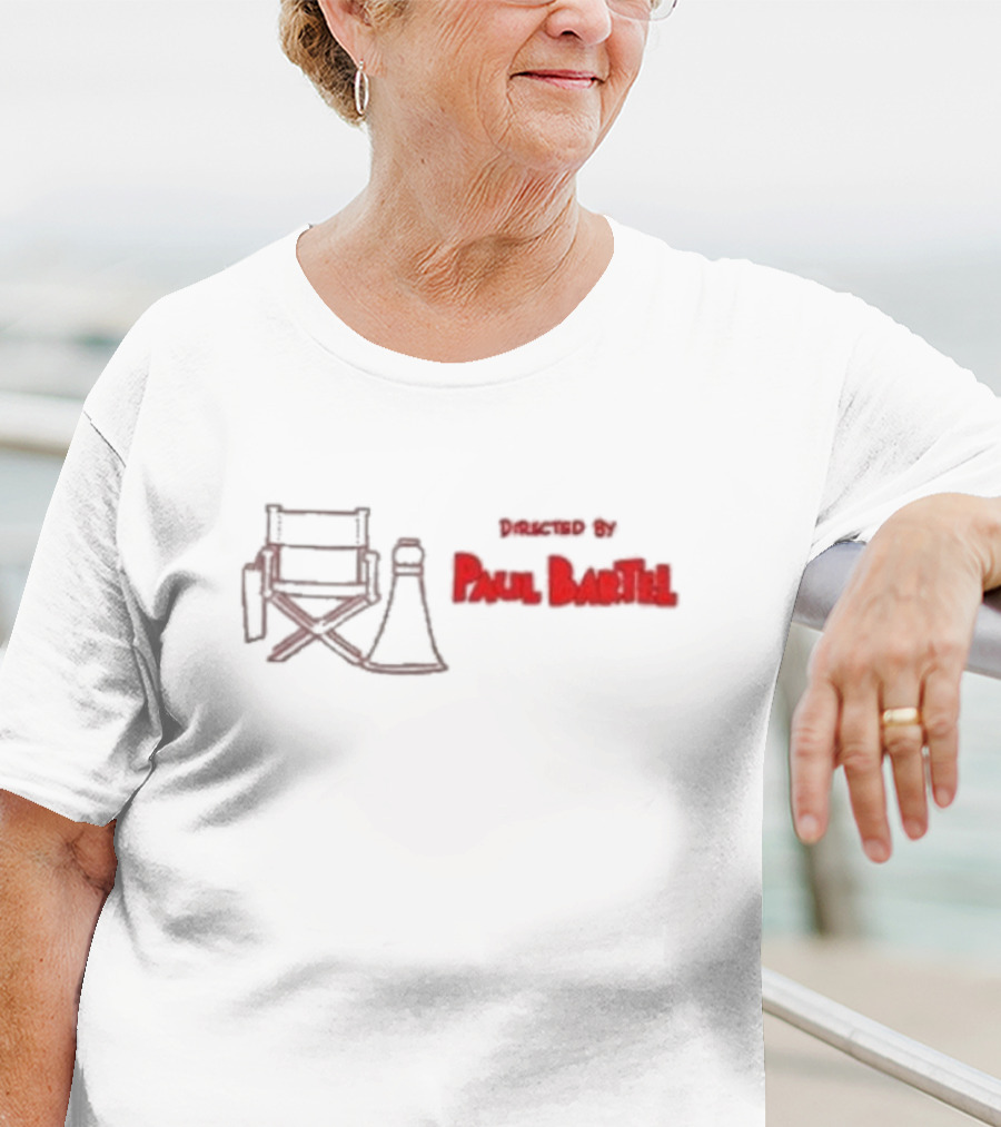 Directed By Paul Bartel Podcast Crowd Basketball T-Shirt