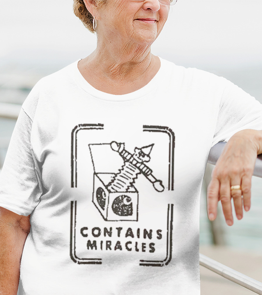 Carhartt Wip Miracle Box Jack-in-the-Box Contains Miracles T-Shirt