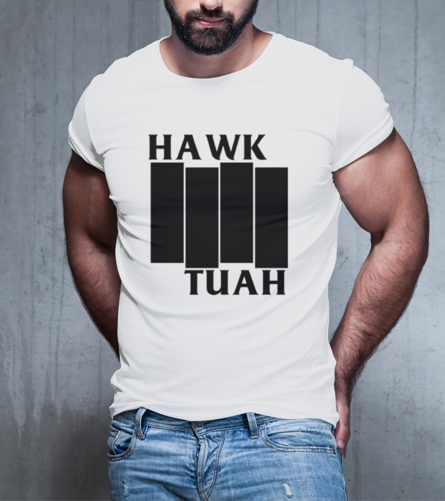 Hawk Tuah Black Flag T-Shirt