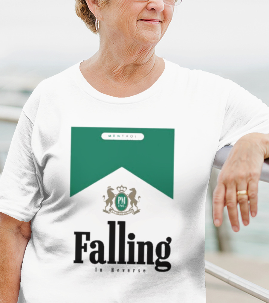 Falling In Reverse Menthol PM INC Lions Crest T-Shirt