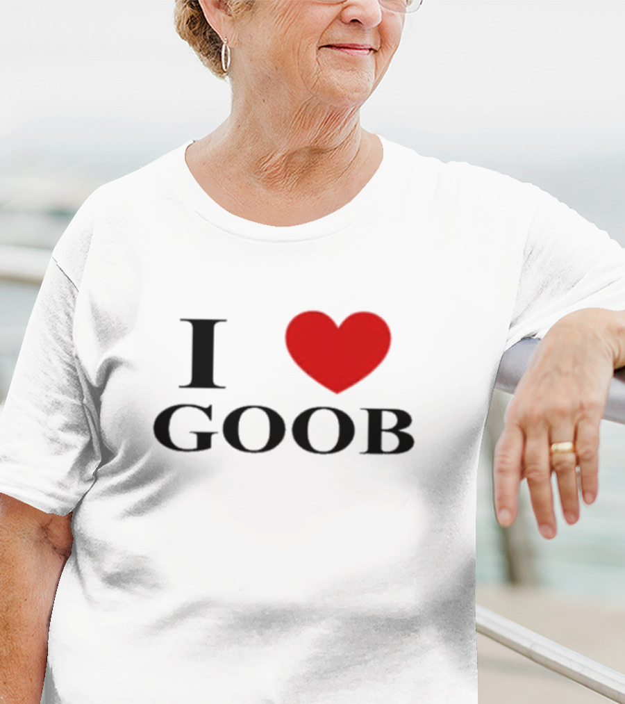 I Love Goob Goobsmooch Heart T-Shirt