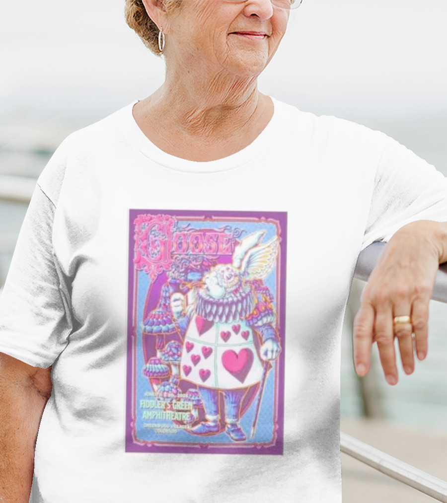 Goose At Fiddler's Green Amphitheatre Denver Wonderland T-Shirt