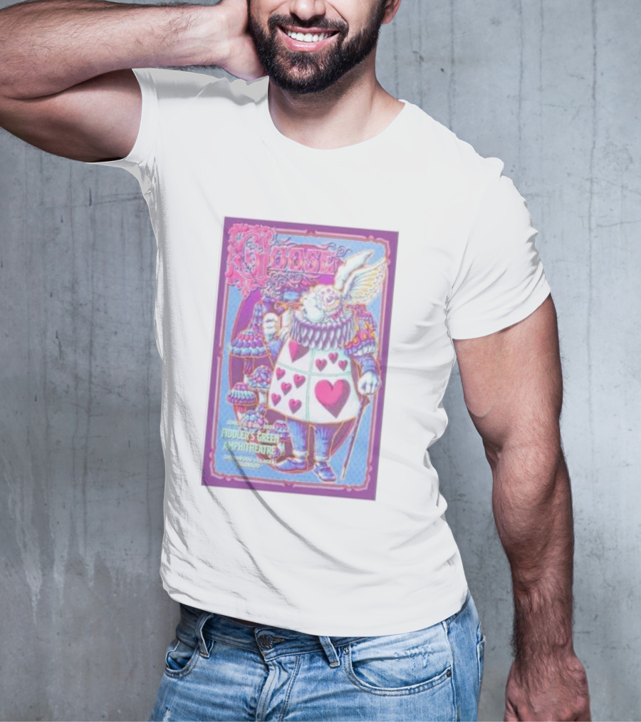 Goose At Fiddler's Green Amphitheatre Denver Wonderland T-Shirt