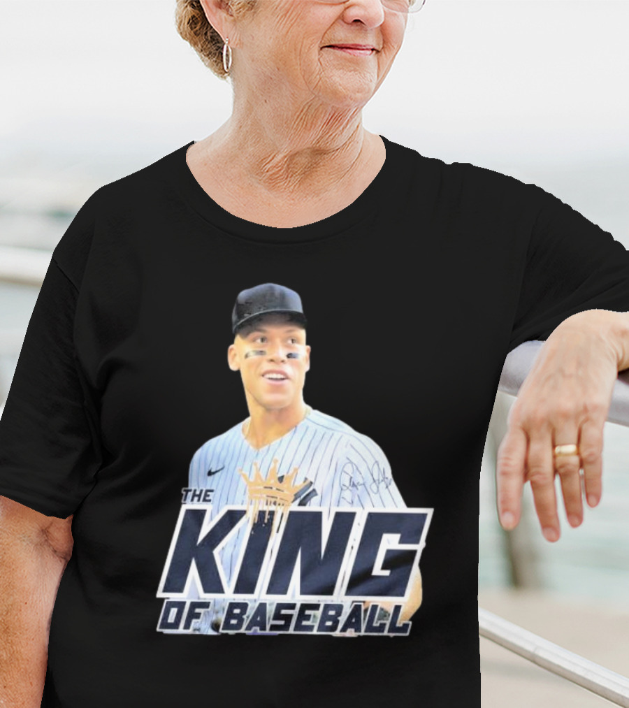 Aaron Judge The King Of Baseball T-Shirt