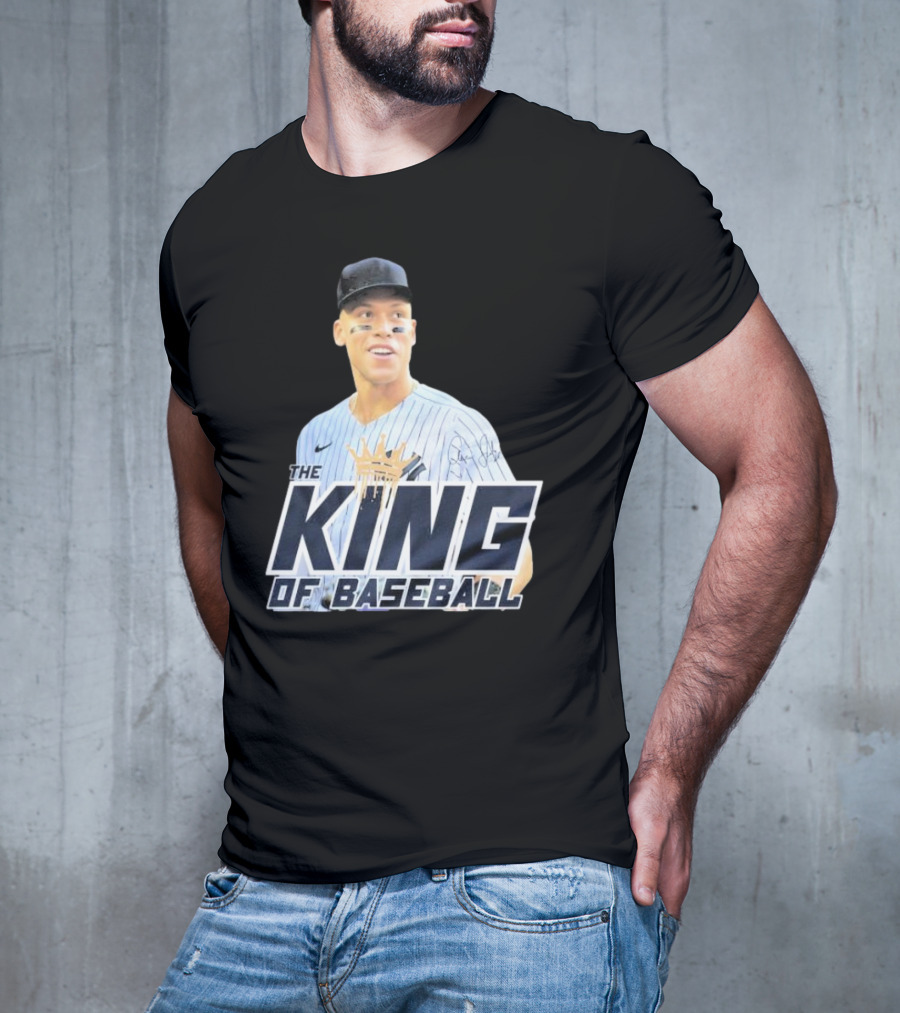 Aaron Judge The King Of Baseball T-Shirt