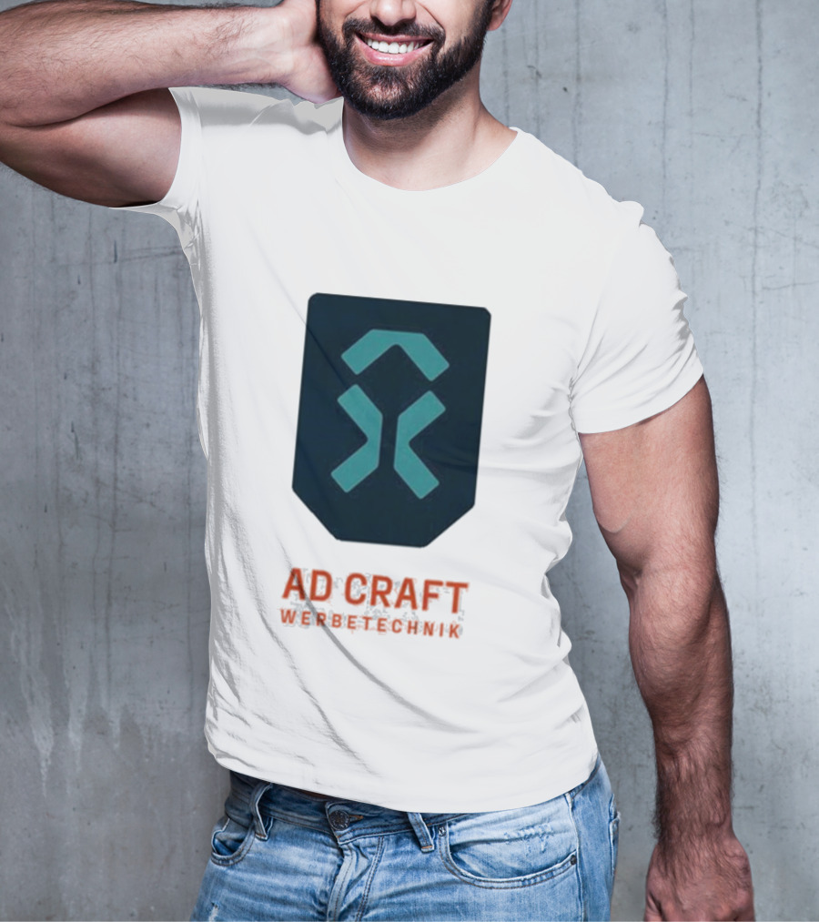 Ad Craft Werbetechnik Emblem Symbolic Representation T-Shirt